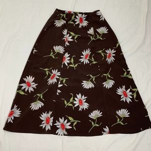 Vintage Kathy Ireland Floral Skirt